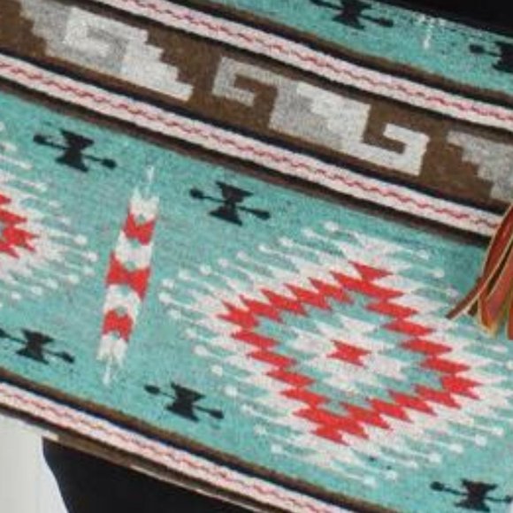 Aztec Design Wristlet Crossbody Bag - Picture 3 of 4